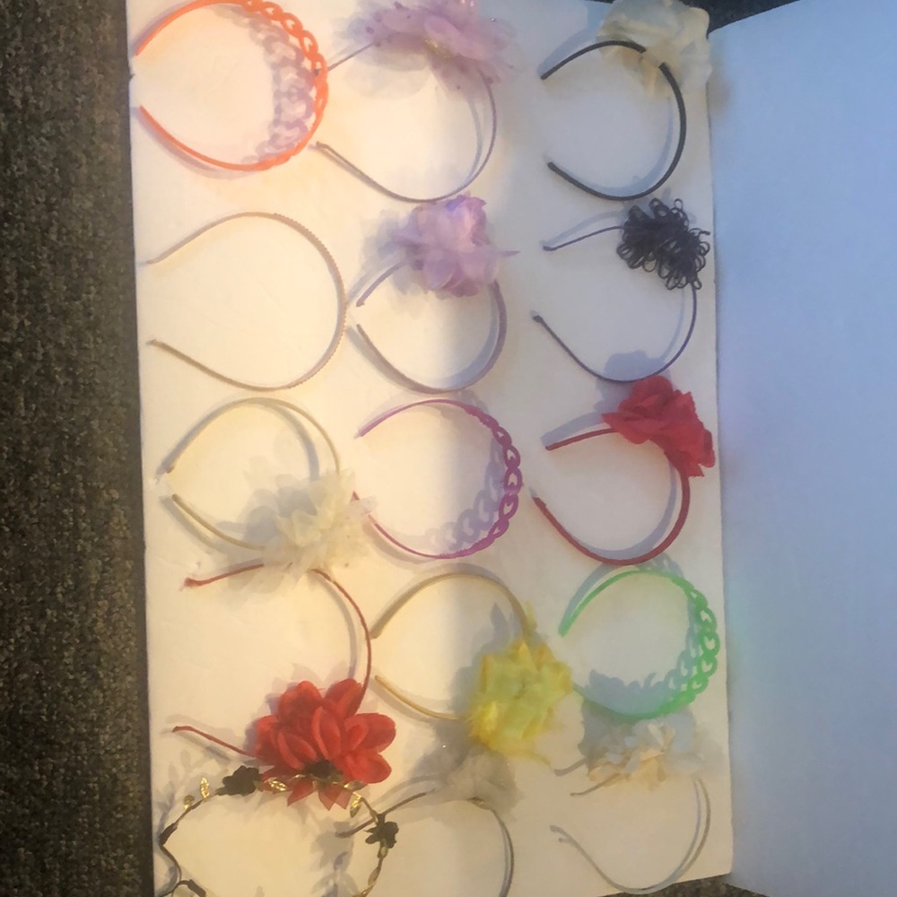 Lot of 15 girls hand bands